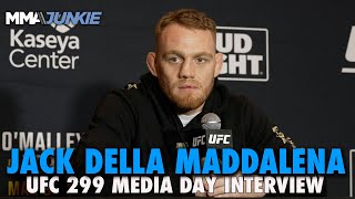 Jack Della Maddalena Aims to ‘Get Back to Finishing Ways at UFC 299 [upl. by Natye]