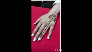 simple mehndi designs ✨🫶 [upl. by Faletti342]