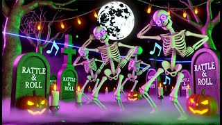 quotRattle amp Rollquot  Spooky Skeleton Halloween Electronic Song [upl. by Agan]