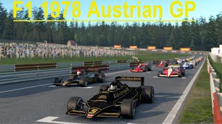 Automobilista 2 F1 1978 on the Oesterreichring [upl. by Uni]