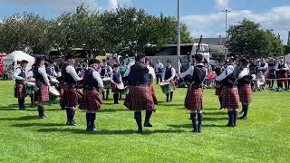 McNeillstown Grade 3A  Heart O’ Down Pipe Band Championships 2024 [upl. by Yrebmik]