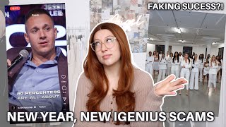 NEW YEAR NEW IGENIUS SCAMS pyramidscheme [upl. by Runstadler]