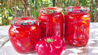 Gogosari Murati  Pickled Red Peppers [upl. by Sabine]