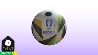 FREE LIMITED UGC How to get the UEFA Euro 2024 x Adidas Match Ball in Piñata Smash Simulator [upl. by Hgielak551]