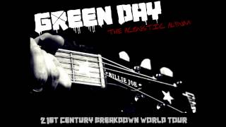 21 Green Day  Redundant Live Acoustic [upl. by Waugh]