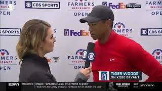 Tiger Woods Sunday Flash Interview 2023 Hero World Challenge [upl. by Gnuj508]