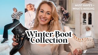 Winter Boot Collection  MUST HAVE BOOTS FOR WINTER [upl. by Collins266]