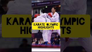 KARATE OLYMPIC HIGHLIGHTS karate martialarts shorts [upl. by Heddi]