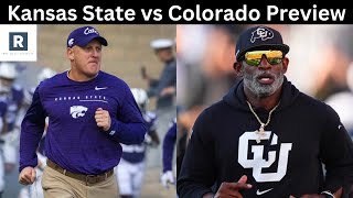 Kansas State vs Colorado Game Preview  College Football Picks and Predictions [upl. by Noiram]