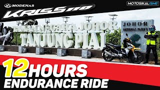 MODENAS KRISS 110 MR3  12 HOURS ENDURANCE RIDE [upl. by Leasi]