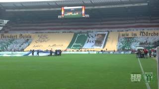 Choreografie zum 100 Nordderby SVW  HSV [upl. by Aeriell367]