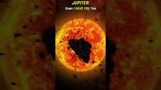 Jupiter vs Sun Emperor vs King of the Solar System 👑☀️🌌 Space shorts [upl. by Winfrid]