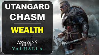 Utangard Chasm Wealth chest Locations  Asgard Tear Stones  Assassins Creed Valhalla [upl. by Vaughn280]