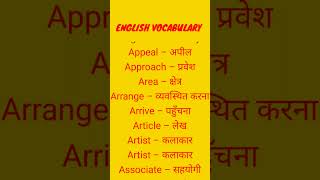 dailyuseenglishwords howtolearnenglishforbegginers english englishlanguage spokenenglish [upl. by Yonita]