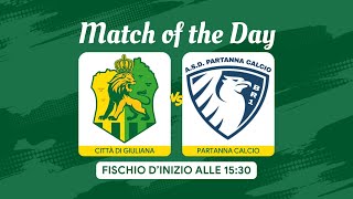 USD Città di Giuliana vs ASD Partanna Calcio [upl. by Aehsila877]