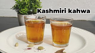 Kashmiri kahwa  kashmiri kehwa recipe in Kannada  Tea without milk [upl. by Lemak]