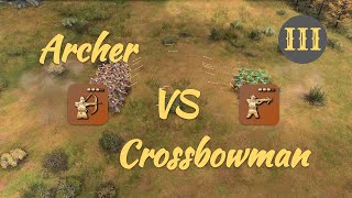 Archer vs Crossbowman in Castle [upl. by Nadab455]