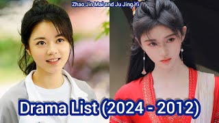 Ju Jing Yi and Zhao Jin Mai  Drama List 2024  2012 [upl. by Shuping]