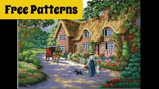 The Postman Large Cross Stitch Patterns Free PDF [upl. by Scherle663]