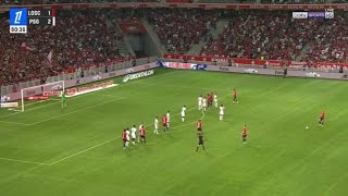 Edon Zhegrova Goal Lille Vs PSG 12 All Goals Results Extended Highlights amp Analysis [upl. by Reivaz]