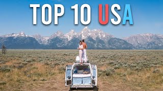 Top 10 Road Trip Destinations in the USA [upl. by Cornell]