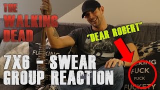 The Walking Dead  7x6 Swear  Group Reaction [upl. by Nnylf]