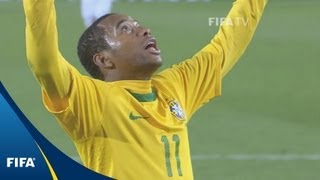 Brazil v Chile  2010 FIFA World Cup  Match Highlights [upl. by Nois]