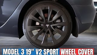 Change the Look on Model 3 19inch Sport Wheels [upl. by Morgun]