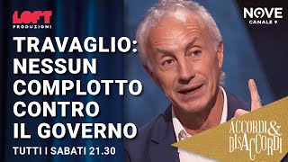 Travaglio nessun complotto contro il governo [upl. by Lorianne]