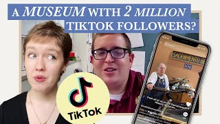 How museums go viral on TikTok [upl. by Aiderfla]