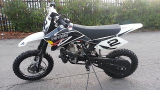 KTM Replica Water Cooled Professional Dirt Pit Bike NRG50 from Nitro Motors [upl. by Lucky705]