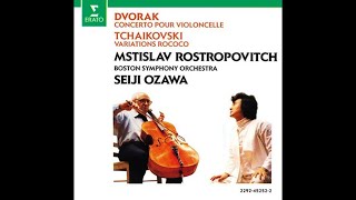 Dvořák Cello Concerto  Rostropovich Ozawa  드보르작 첼로협주곡  로스트로포비치 오자와 [upl. by Liddie468]