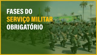 Quais são as fases do serviço militar obrigatório [upl. by Atinnod601]