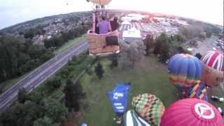 Northampton Balloon Festival 2012  Saturday AM  GoPro HD [upl. by Attirehs]