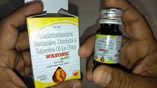 Waxonil Activ Ear Drops review ऐसे साफ करें कान का मैल जानें 5 टिप्स [upl. by Arraet]