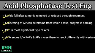 Acid Phosphatase Test  Acid Phosphatase amp Prostate Cancer [upl. by Zoes495]