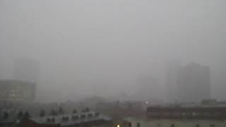 Tornado Sirens in Downtown Chicago Original Video Recording [upl. by Tobe]