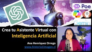 Crea tu Asistente Virtual con INTELIGENCIA ARTIFICIAL IA EN EDUCACIÓN SUPERIOR [upl. by Acined]