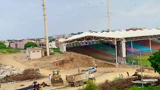 National Stadium Karachi – Full Swing Work in Progress  ChampionsTrophy 2025 [upl. by Kirkwood537]