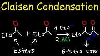 Claisen Condensation Reaction Mechanism [upl. by Rettig560]