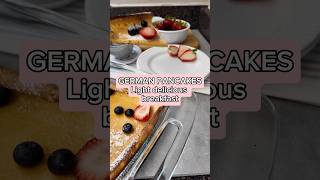 EASY GERMAN PANCAKES breakfast easyrecipe pancakes cookingathome [upl. by Geer]