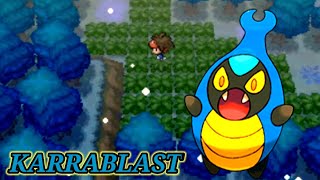 How to catch a Karrablast in pokemon black 2 amp white 2 Where to find Karrablast in Pokémon black 2 [upl. by Lac]