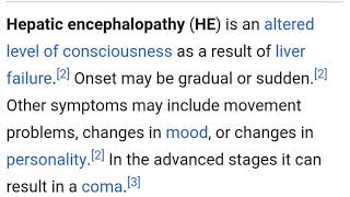 Hepatic encephalopathymanagement [upl. by Enneiluj]