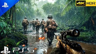 PS5 THE Hürtgen WAR 1944  Realistic Ultra Graphics Gameplay 4K60FPS CALL OF DUTY WWII [upl. by Atilamrac]