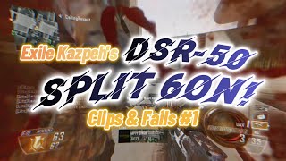 Exile Kazpeh  DSR SPLIT 6ONSCREEN  Clips amp Fails 1  kazpeh [upl. by Falzetta]