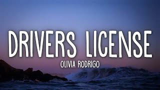 Olivia Rodrigo  drivers license Lyrics [upl. by Barnie375]