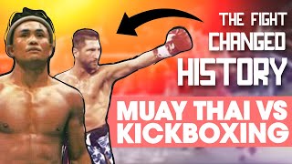 Muay Thai vs Kickboxing quotThe Legendary Fight That Changed Historyquot [upl. by Greggs]