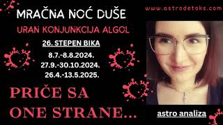 URAN U BIKU KONJUNKCIJA ALGOL 2793010 2426413525 DARK NIGHT OF THE SOUL [upl. by Asiek]