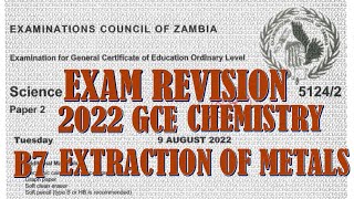 2022 GCE SCIENCE PAPER 2 QUESTION B7 [upl. by Musihc]