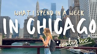 What I spend in a week as a 28yearold in Chicago who tries to spend mindfully [upl. by Aerehs414]